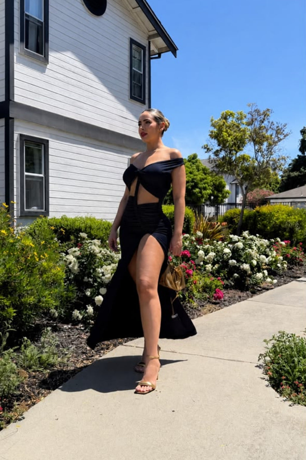 Vestido sirena Negro